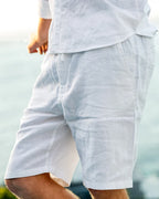 Casablanca Premium Linen Shorts