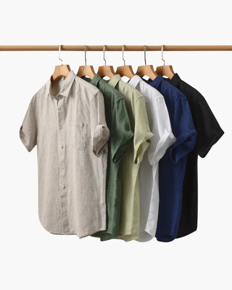 Cape Town Linen Shirt Short Sleeve