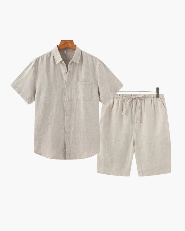 Proper Noble Linen Combo Shorts