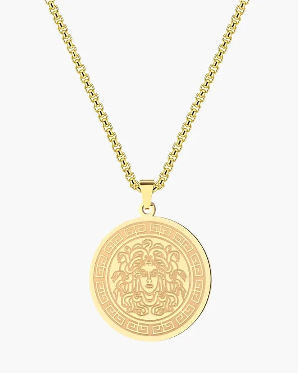 Medusa Long Chain Gold & Silver