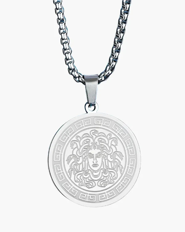 Medusa Long Chain Gold & Silver
