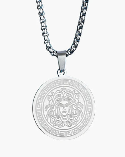 Medusa Long Chain Gold & Silver