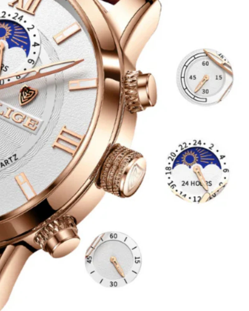 Lugano Classic Watch Waterproof