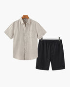 Proper Noble Linen Combo Shorts