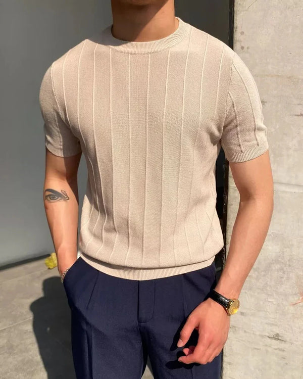 Cannes Ribbed T-Shirt hover image