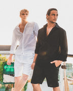 Casablanca Premium Linen Shorts