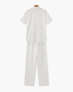 Cotton Polo & Pantalon Set