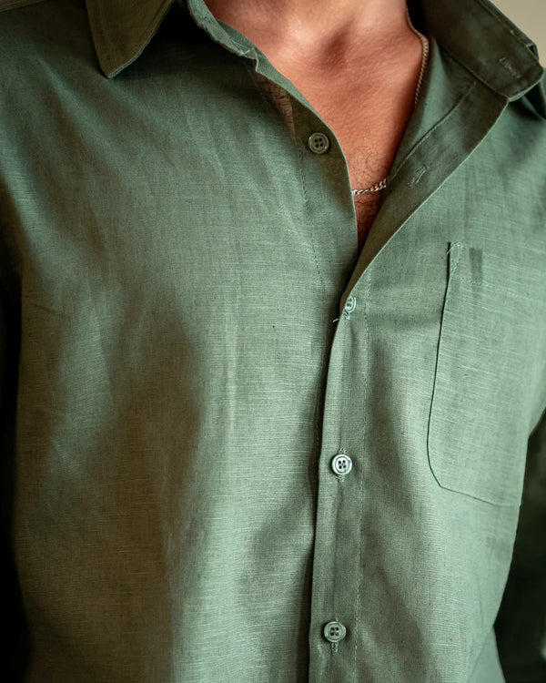 Proper Noble Linen Combo Long Sleeve hover image