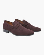 Proper Noble Suede Penny Loafers
