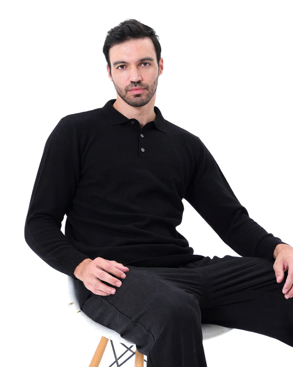 100% Cashmere Polo hover image