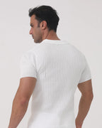 Florence Ribbed Cotton Polo
