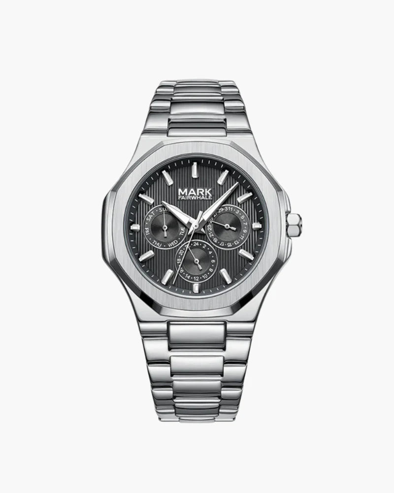 Stainless Steel Watch Waterproof