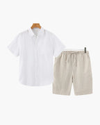Proper Noble Linen Combo Shorts