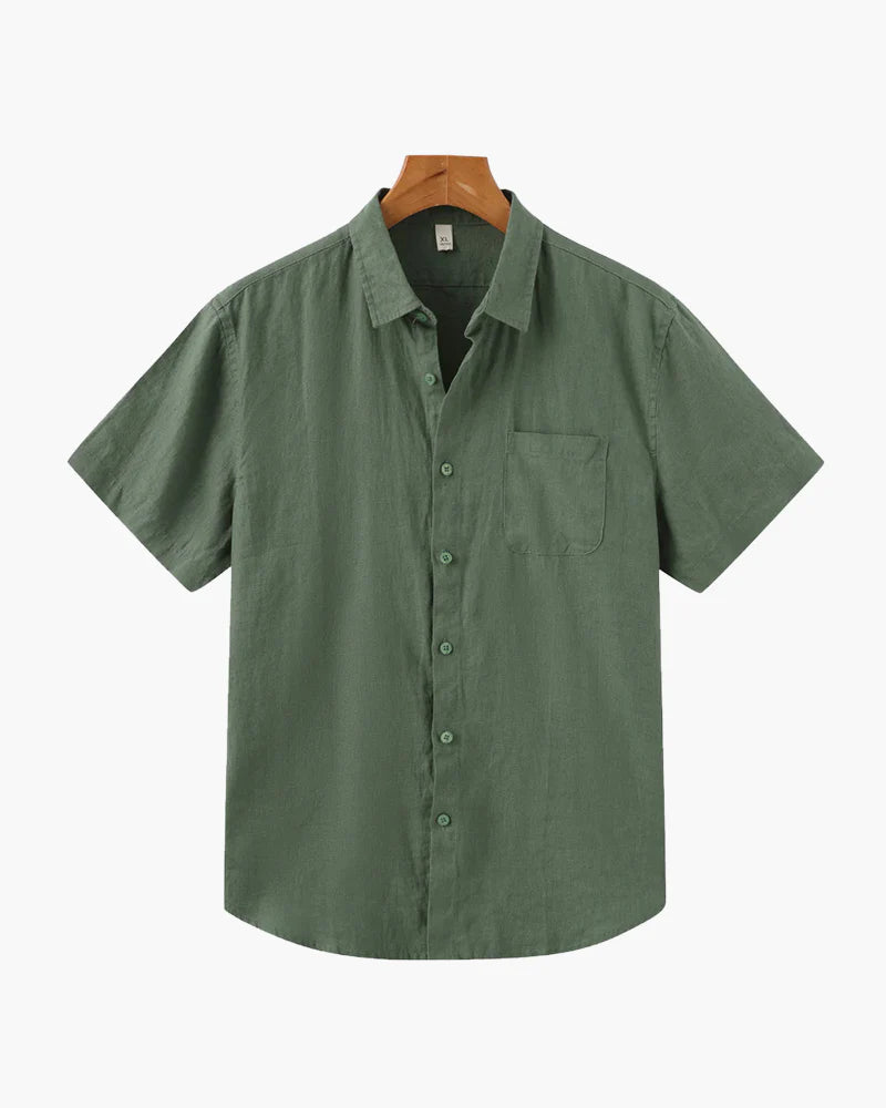Cape Town Linen Shirt Short Sleeve