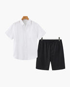 Proper Noble Linen Combo Shorts