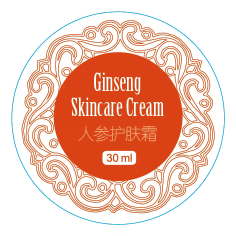 Ginseng skincare cream