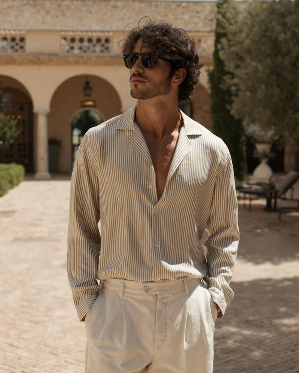 Gentlemen's Striped Shirt hover image