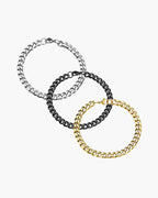 Proper Noble Chained Bracelet