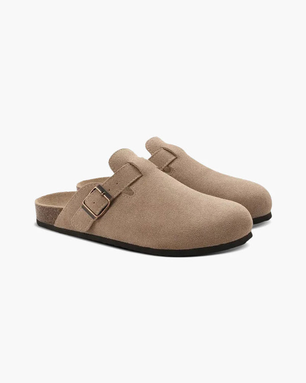 Proper Noble Suede Clogs