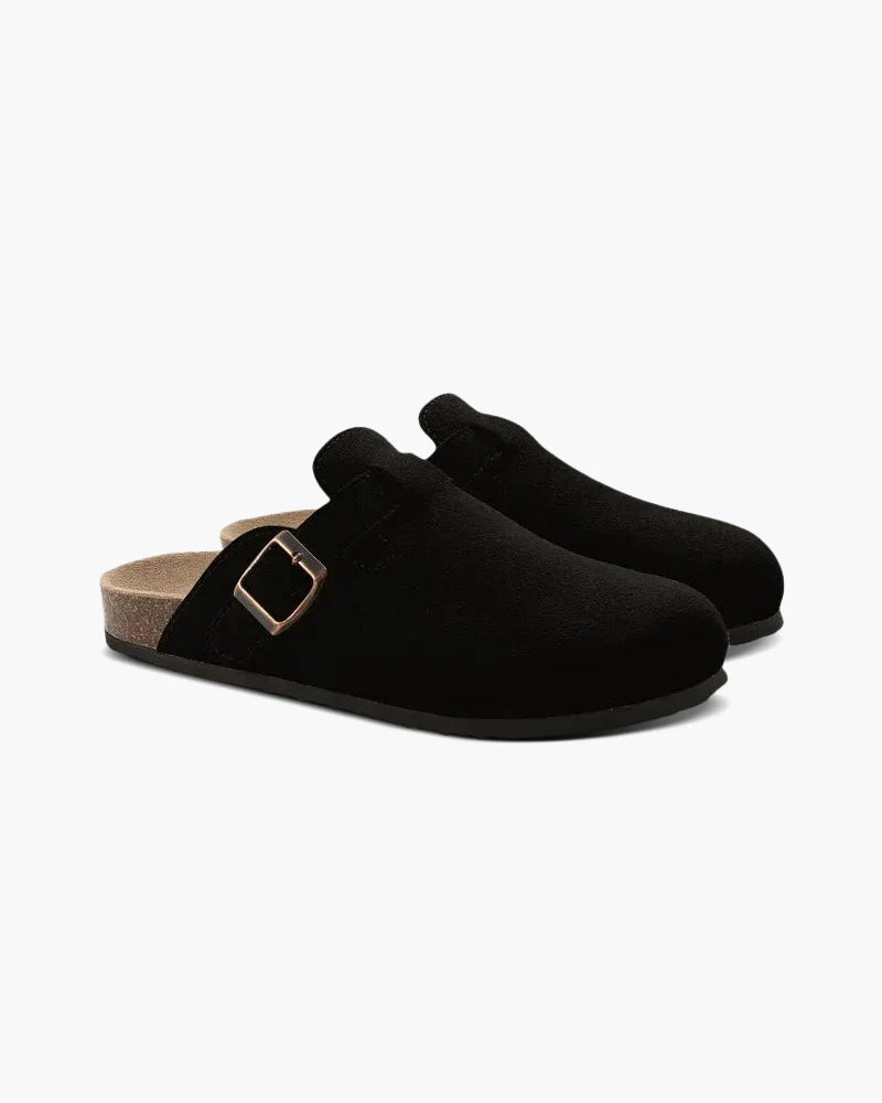 Proper Noble Suede Clogs