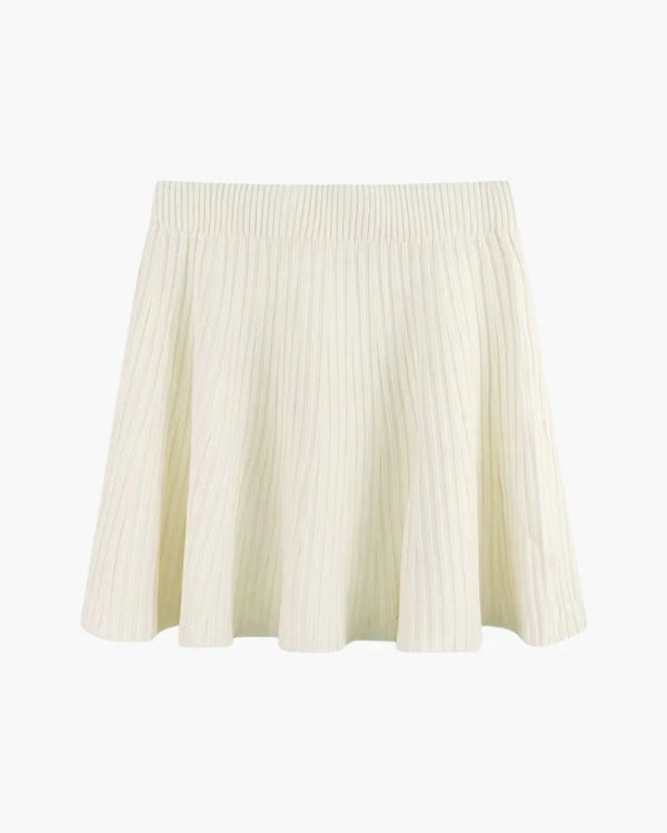 Oxford Pleated Wool Mini
