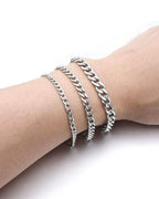 Proper Noble Chained Bracelet