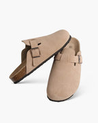 Proper Noble Suede Clogs