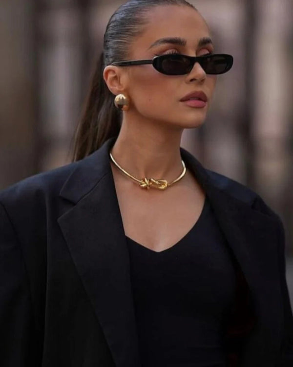 Sylvie Oval Sunglasses hover image