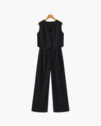Classy Lady Linen Two-piece Set
