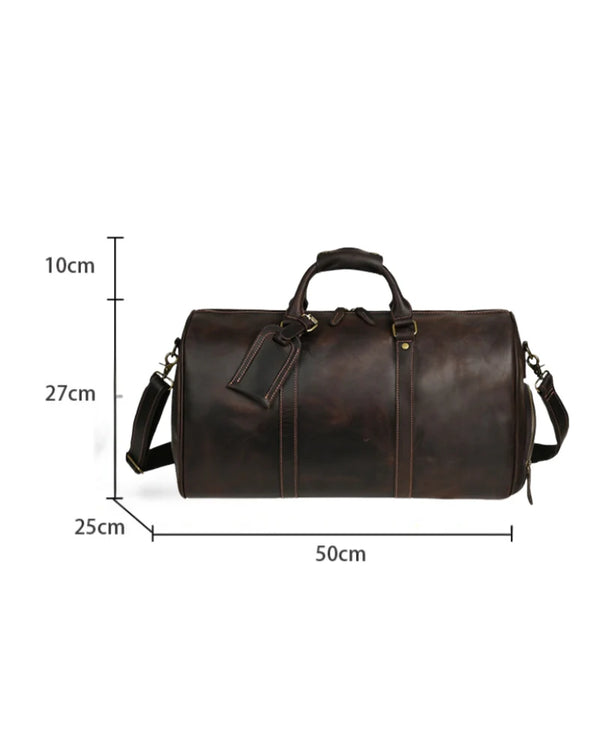 Montague Leather Duffle hover image