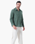 Proper Noble Linen Combo Long Sleeve