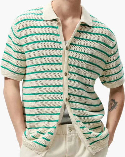 Marbella Knitted Button Shirt