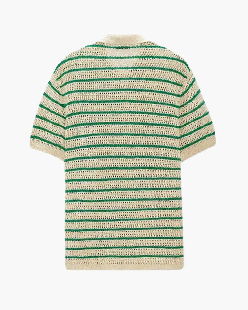 Marbella Knitted Button Shirt