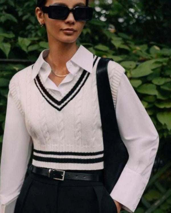 Lady's Rich Sweater Vest hover image