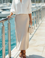 Proper Noble Silk Skirt