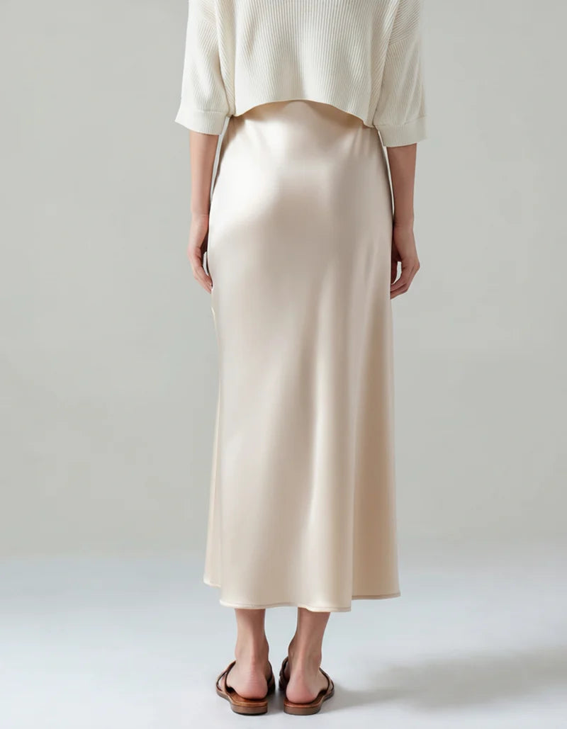 Proper Noble Silk Skirt