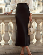 Proper Noble Silk Skirt