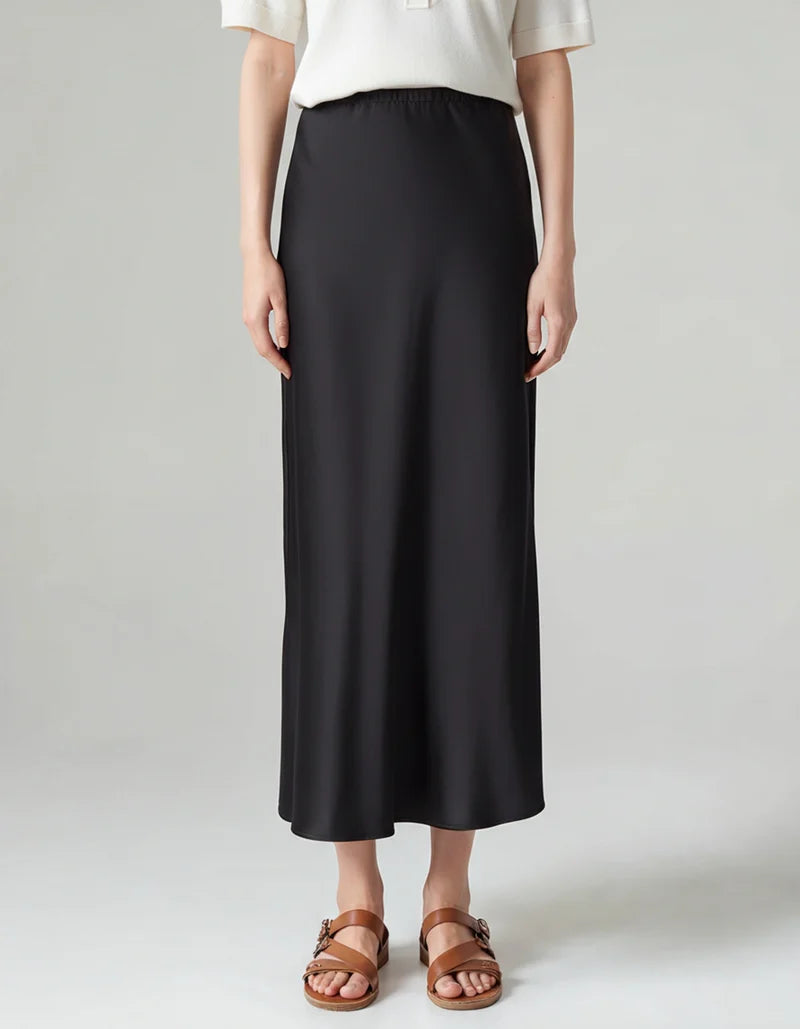 Proper Noble Silk Skirt