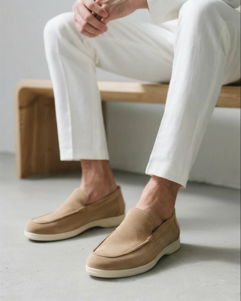 Proper Noble Suede Loafers